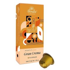Bondie Gram crema Espresso Coffee Capsules - 50 g (10 Pack/ Carton)