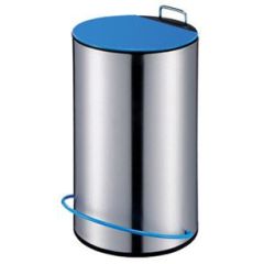 Hygiene System JF960076 Pedal Bin - 5 Liter - Blue 