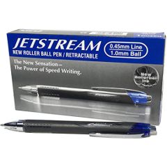 Uni-ball SXN210 Jetstream Roller Ball Pen - 1.0mm Ball - Blue (Pack of 12)