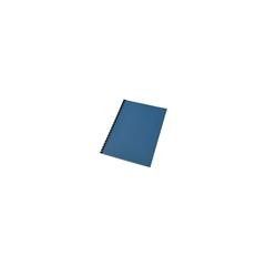GBC CE040029 Leather Grain Cover, A4 Royal Blue Pack of 100