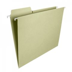 Smead 64082 FasTab Hanging Folder - Moss - Letter Size - 1/3-Cut Bulit In Tab