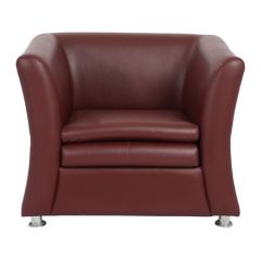 Mazaya MF 06022 Single Seater Sofa (Color as your choice in Fabric or Leather)