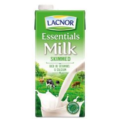 Lacnor Essentials Long Life Skimmed Milk - 1 Liter