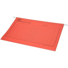 FIS FSHF160PARE Hanging File - Red - F/S (Pack of 50)