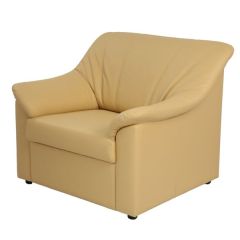 Mazaya MF 06024 Single Seater Sofa (Color as your choice in Fabric or Leather)