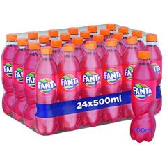 Fanta Strawberry - 500ml Pet Bottle x (Pack of 24)