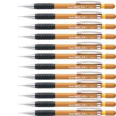 Pentel A319 120 A3 Mechanical Pencil - 0.9mm Tip - Yellow (Pack of 12)