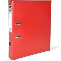 FIS FSBF4PRE PP Box File - F/S Size - 4cm Spine - Red (Pack of 5)