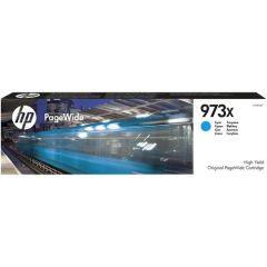 HP 973X High Yield PageWide Cartridge - Cyan (F6T81AE)