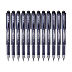 Uni-ball SX217 Jetstream Ballpoint Pen - 0.7mm Ball - Black (Pack of 12)