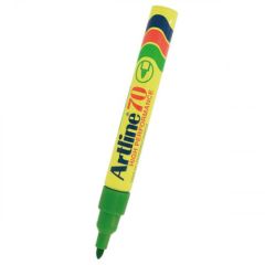 Artline 70 Fine Point Permanent Marker - 1.5mm - Green (Pack of 12)