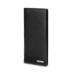 Moleskine LAMOL 102 Classic Match Leather Slimfold Wallet, Black