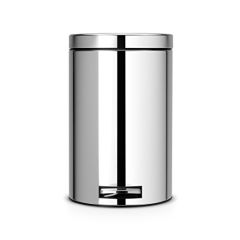 Brabantia Brilliant Steel MC Pedal Bin - 12 Liter
