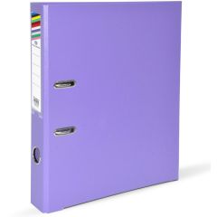FIS FSBF4PVIO PP Box File - F/S Size - 4cm Spine - Violet (Pack of 5)