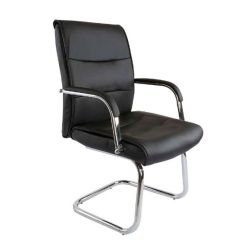 MHM Nova 2203 Visitors Chair, Black
