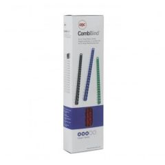 GBC 4028177 Binding Comb, 21 Ring 12 mm A4 Black Pack of 100