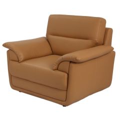 Mazaya MF 06031 Single Seater Sofa (Color as your choice in Fabric or Leather)