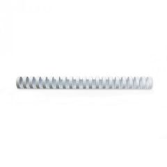 GBC 4028203 Binding Comb, 21 Ring 28 mm A4 White Pack of 50