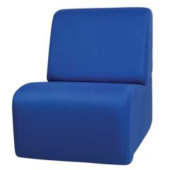 Mazaya MF 0129 Single Seater Sofa (Color as your choice in Fabric or Leather)