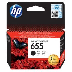 HP 655 Original Ink Cartridge - Black (CZ109AE)