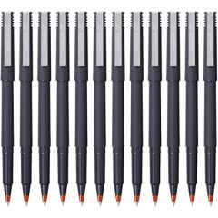 Uni-ball UB120 Micro Rollerball Pen - 0.3mm - Red (Pack of 12)