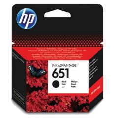 HP 651 Original Ink Advantage Cartridge - Black (C2P10AE)