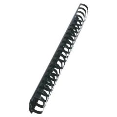 GBC 4028187 Binding Comb, 21 Ring 51 mm A4 Black Pack of 50