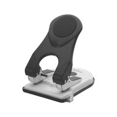 Kangaro 376224 Paper Punch - 60 Sheets Capacity - Black