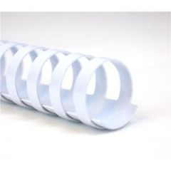 GBC 4028207 Binding Comb, 21 Ring 51 mm A4 White Pack of 50