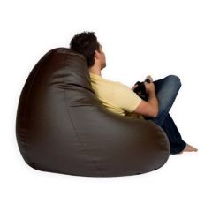 Bagnbean Back Support Bean Bag - 86(H) x 84(D) x 86(W)cm  - Brown