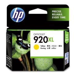 HP 920XL High Yield Ink Cartridge - Yellow (CD974AN)
