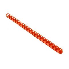 GBC 4028213 Binding Comb, 21 Ring 6 mm A4 Red Pack of 100