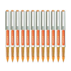 Uni-ball UB157 Eye Rollerball Pen - 0.7 mm Ball - Orange (Pack of 12)