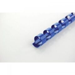GBC 4028233 Binding Comb, 21 Ring 6 mm A4 Blue Pack of 100