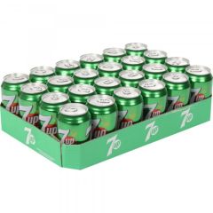 7UP Can - 330ml x (Pack of 24)