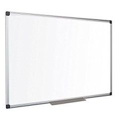 Bi-Office MB0300170 Non-Magnetic Whiteboard - Aluminium Frame - 60cm x 90cm