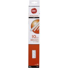GBC 4028195 Binding Comb, 21 Ring 10 mm A4 White Pack of 100