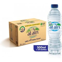 Al Ain Mineral Water - 500ml Bottle x (Pack of 24)