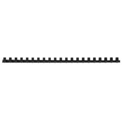 GBC 4028197 Binding Comb, 21 Ring 12 mm A4 White Pack of 100
