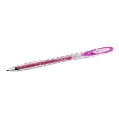 Uni-ball UM120SP Signo Glitter Sparkling Gel Ink Pen - 1.0 mm - Pink (Pack of 12)