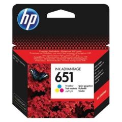 HP 651 Ink Advantage Cartridge - Tri-Color (C2P11AE)