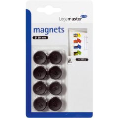 Legamaster 7-181101 Magnet, 20 mm Black 10 pcs