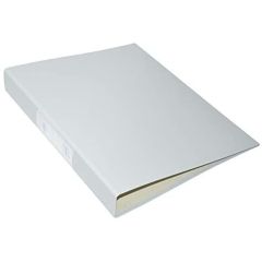 FIS FSBDPPA4GY 2-Ring PP Binder - 25mm Ring - A4 - Grey