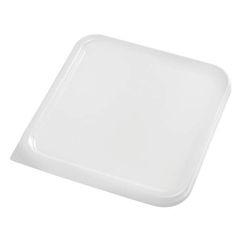 Rubbermaid 650900WHT Square Container Lid - Fits 1.9L - 3.8L - 5.7L & 7.6L Containers - White