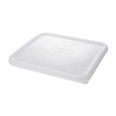 Rubbermaid 652300WHT Square Container Lid - Fits 11.4L - 17L & 20.8L Containers - White 