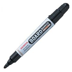 Zebra WBB Board Marker - Bullet Point - Black (Pack of 12)