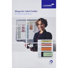 Legamaster 7-450400 Magnetic Label Holder, 20X60 mm