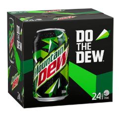 Mountain Dew Can - 355ml x (Pack of 24)