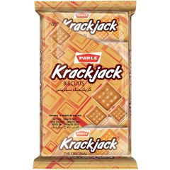 Parle Krack Jack Biscuit 5 x 60 g (Pack of 10)