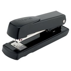 Rexel Meteor Half Strip Stapler - 20 Sheets Capacity - Black